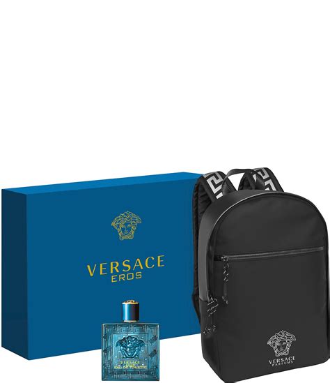 2017 versace backpack cologne gift set|Versace backpack and cologne men.